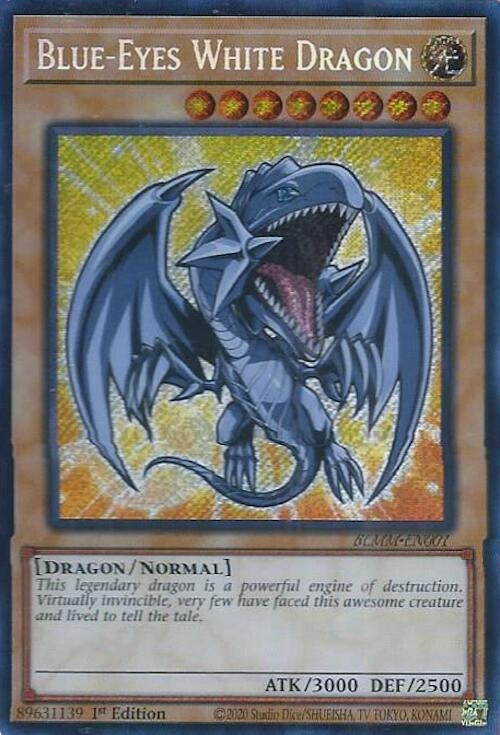Image for Blue-Eyes White Dragon (BLMM-EN001) (Battles of Legend: Monster Mayhem) (BLMM) - YuGiOh