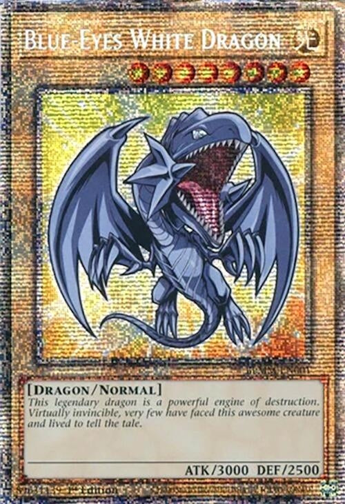 Image for Blue-Eyes White Dragon (Starlight Rare) (BLMM-EN001) (Battles of Legend: Monster Mayhem) (BLMM) - YuGiOh