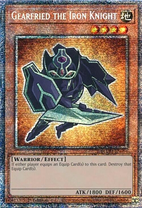 Image for Gearfried the Iron Knight (Starlight Rare) (BLMM-EN004) (Battles of Legend: Monster Mayhem) (BLMM) - YuGiOh