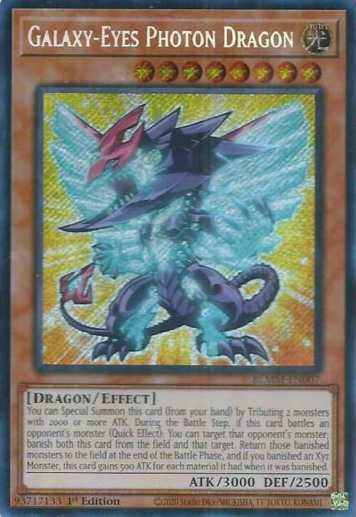 Image for Galaxy-Eyes Photon Dragon (BLMM-EN007) (Battles of Legend: Monster Mayhem) (BLMM) - YuGiOh