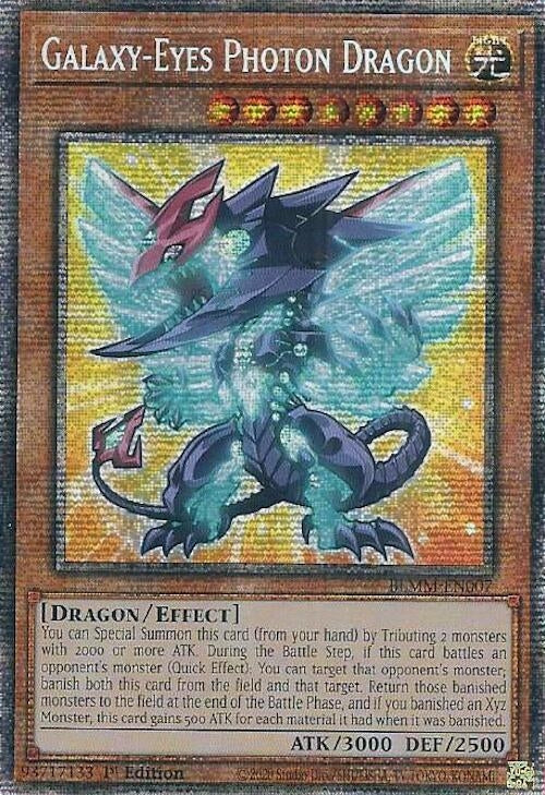 Image for Galaxy-Eyes Photon Dragon (Starlight Rare) (BLMM-EN007) (Battles of Legend: Monster Mayhem) (BLMM) - YuGiOh