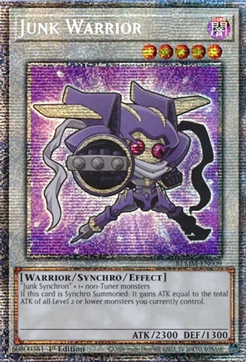 Image for Junk Warrior (Starlight Rare) (BLMM-EN009) (Battles of Legend: Monster Mayhem) (BLMM) - YuGiOh
