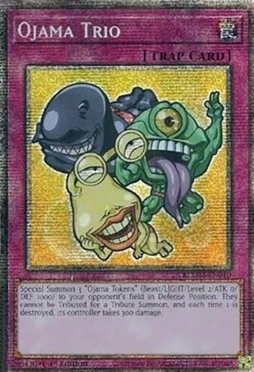 Image for Ojama Trio (Starlight Rare) (BLMM-EN010) (Battles of Legend: Monster Mayhem) (BLMM) - YuGiOh