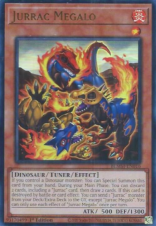 Image for Jurrac Megalo (BLMM-EN016) (Battles of Legend: Monster Mayhem) (BLMM) - YuGiOh