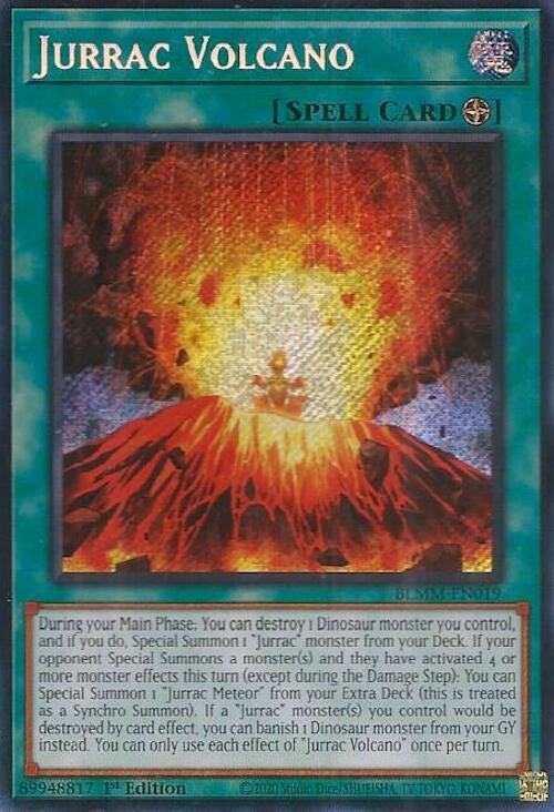 Image for Jurrac Volcano (BLMM-EN019) (Battles of Legend: Monster Mayhem) (BLMM) - YuGiOh