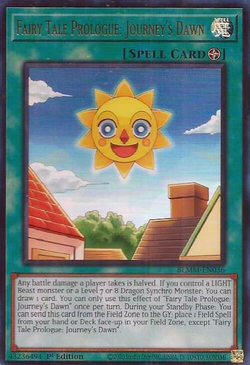 Image for Fairy Tale Prologue: Journey's Dawn (BLMM-EN036) (Battles of Legend: Monster Mayhem) (BLMM) - YuGiOh