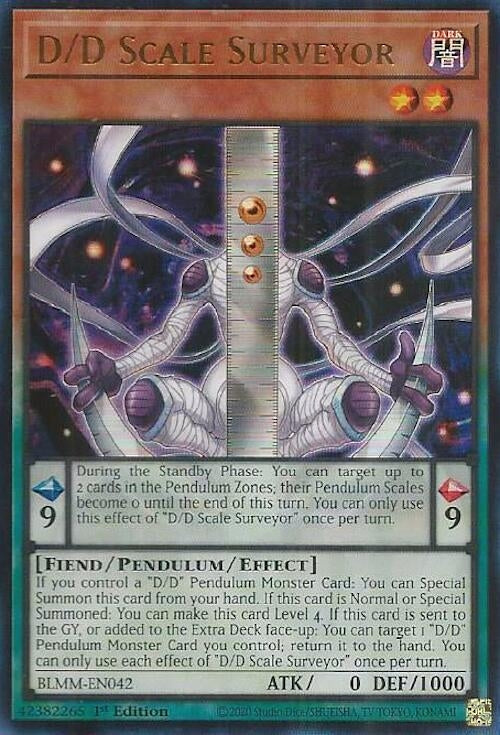Image for D/D Scale Surveyor (BLMM-EN042) (Battles of Legend: Monster Mayhem) (BLMM) - YuGiOh