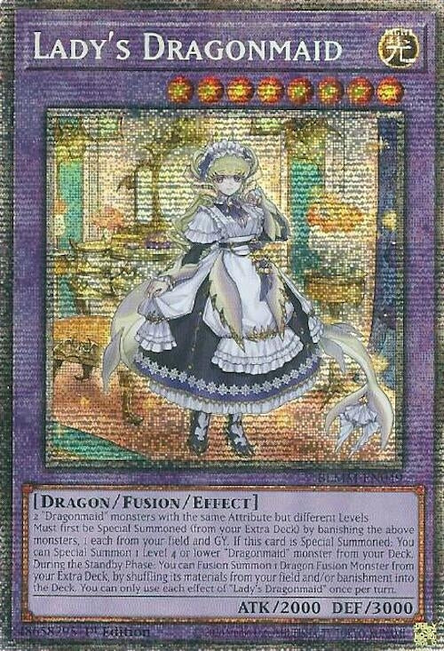 Image for Lady's Dragonmaid (Starlight Rare) (BLMM-EN049) (Battles of Legend: Monster Mayhem) (BLMM) - YuGiOh
