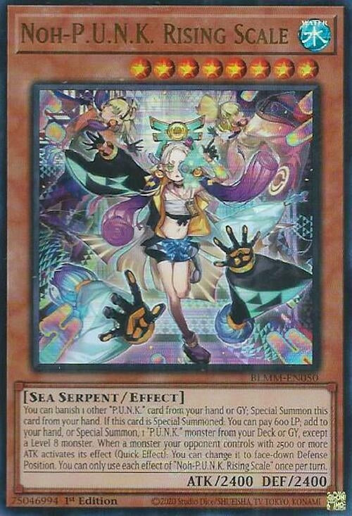 Image for Noh-P.U.N.K. Rising Scale (BLMM-EN050) (Battles of Legend: Monster Mayhem) (BLMM) - YuGiOh