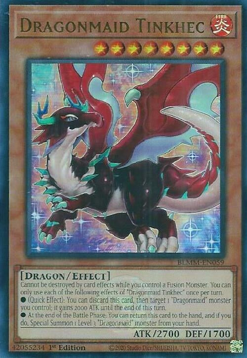 Image for Dragonmaid Tinkhec (BLMM-EN059) (Battles of Legend: Monster Mayhem) (BLMM) - YuGiOh