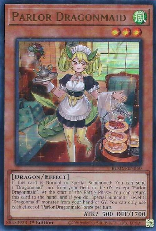 Image for Parlor Dragonmaid (BLMM-EN060) (Battles of Legend: Monster Mayhem) (BLMM) - YuGiOh
