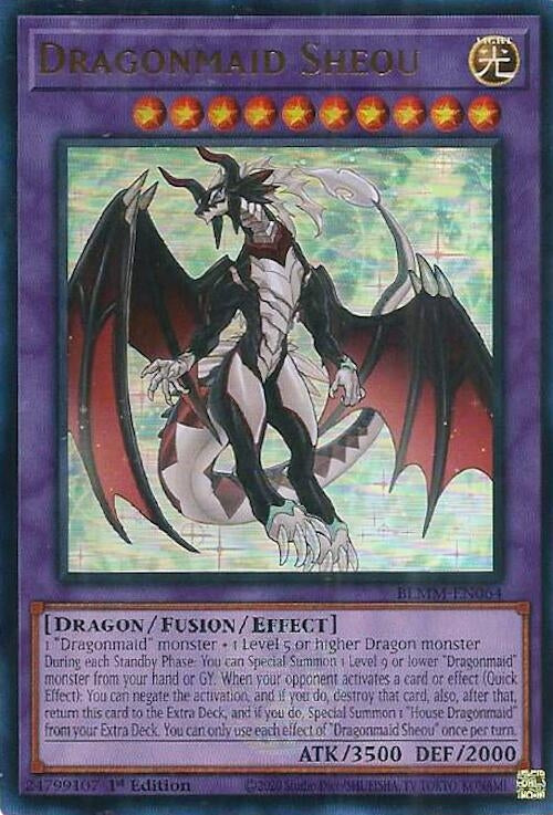 Image for Dragonmaid Sheou (BLMM-EN064) (Battles of Legend: Monster Mayhem) (BLMM) - YuGiOh