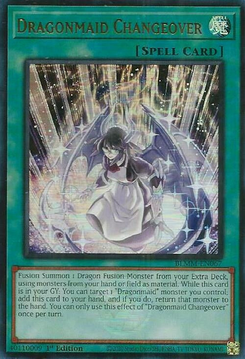Image for Dragonmaid Changeover (BLMM-EN067) (Battles of Legend: Monster Mayhem) (BLMM) - YuGiOh