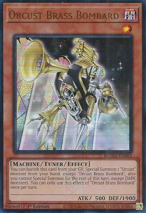 Image for Orcust Brass Bombard (BLMM-EN083) (Battles of Legend: Monster Mayhem) (BLMM) - YuGiOh