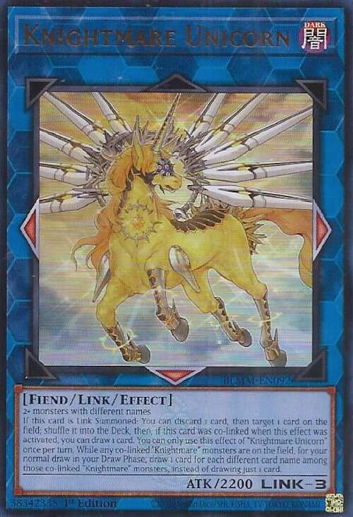 Image for Knightmare Unicorn (BLMM-EN092) (Battles of Legend: Monster Mayhem) (BLMM) - YuGiOh