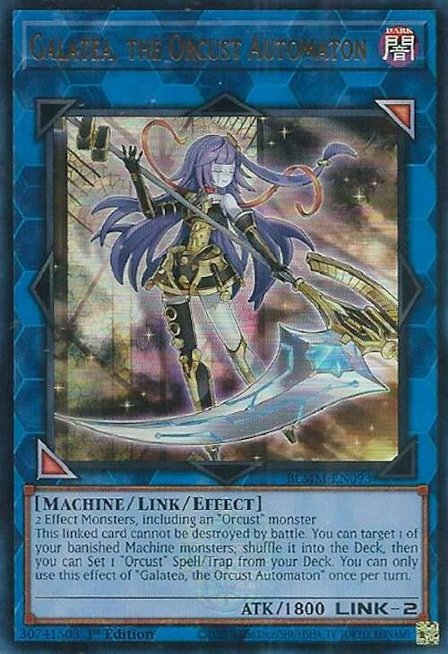 Image for Galatea, the Orcust Automaton (BLMM-EN093) (Battles of Legend: Monster Mayhem) (BLMM) - YuGiOh