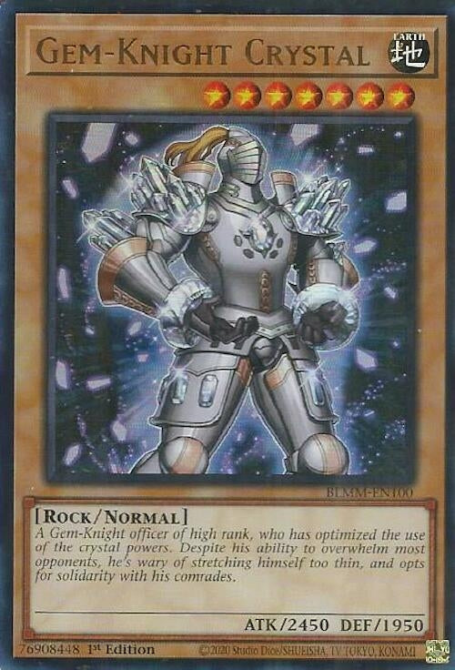 Image for Gem-Knight Crystal (BLMM-EN100) (Battles of Legend: Monster Mayhem) (BLMM) - YuGiOh