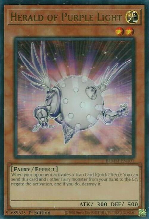 Image for Herald of Purple Light (BLMM-EN101) (Battles of Legend: Monster Mayhem) (BLMM) - YuGiOh