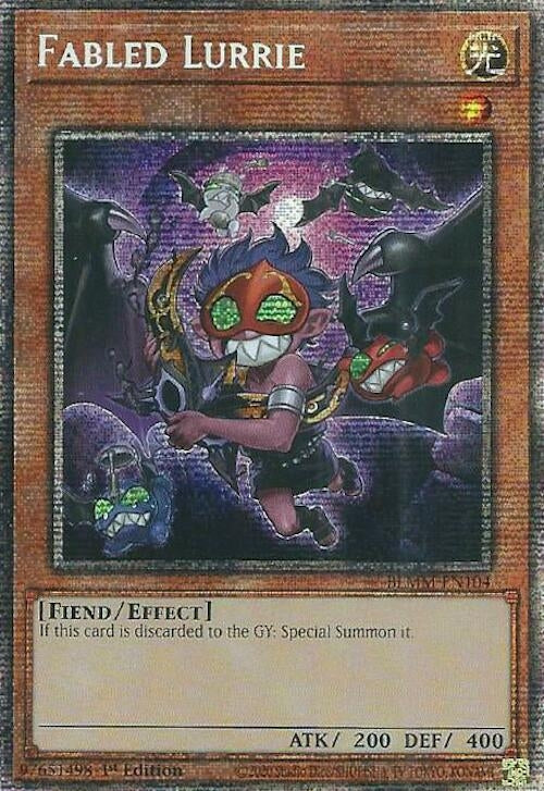 Image for Fabled Lurrie (Starlight Rare) (BLMM-EN104) (Battles of Legend: Monster Mayhem) (BLMM) - YuGiOh