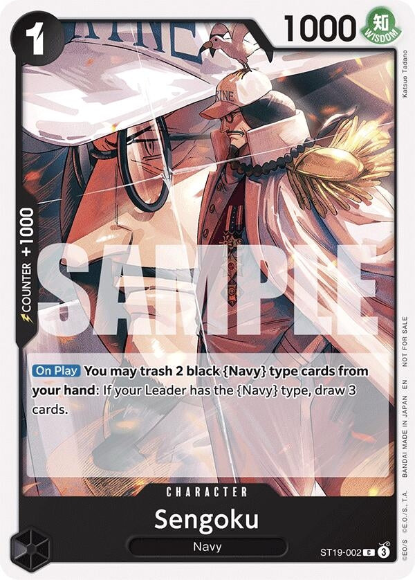 Image for Sengoku (Tournament Pack 2025 Vol. 3) (ST19-002) (One Piece Promotion Cards) - One Piece Card Game