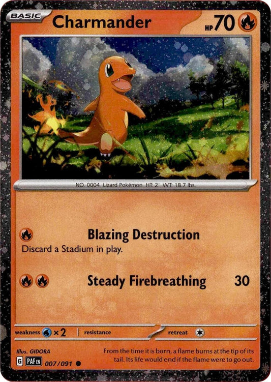 Image for Charmander - 007/091 (Cosmos Holo) (007/091) - Pokemon
