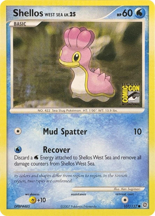 Image for Shellos West Sea (SDCC 2007) (107/132) - Pokemon