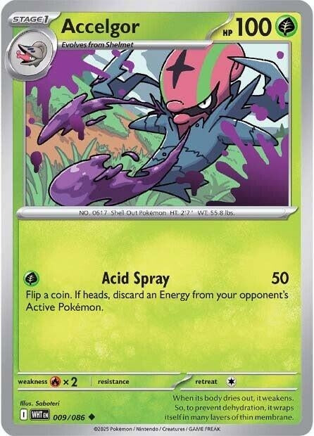 Accelgor (009/086) (SV: White Flare)
