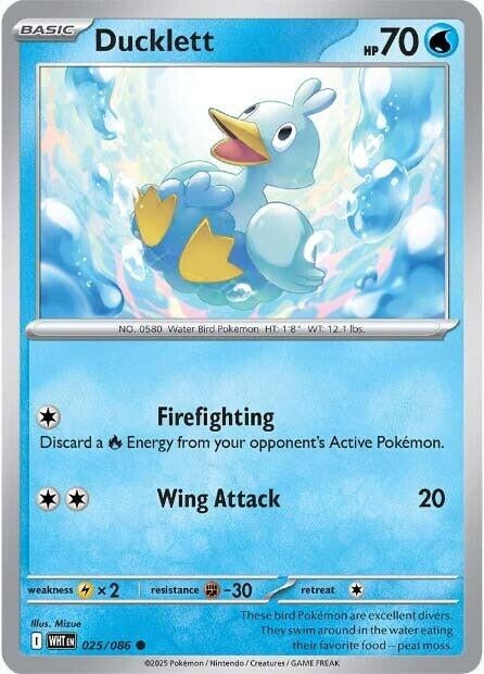 Ducklett (025/086) (SV: White Flare)