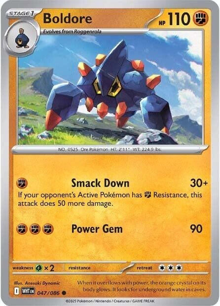 Image for Boldore (047/086) (SV: White Flare) - Pokemon
