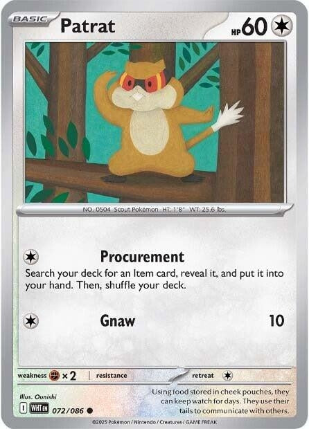 Patrat (072/086) (SV: White Flare)