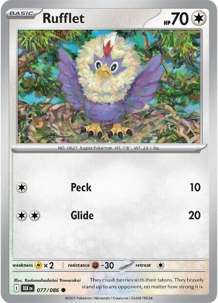 Rufflet (077/086) (SV: Black Bolt)