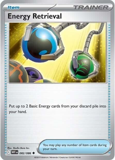 Energy Retrieval (082/086) (SV: White Flare)