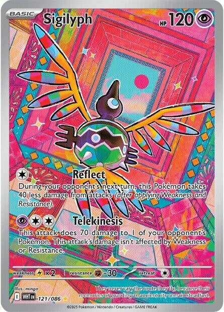 Sigilyph (121/086) (SV: White Flare)