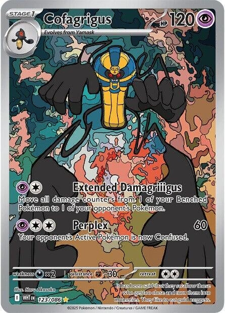 Image for Cofagrigus (123/086) (SV: White Flare) - Pokemon