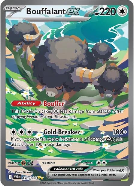 Bouffalant ex (170/086) (SV: White Flare)