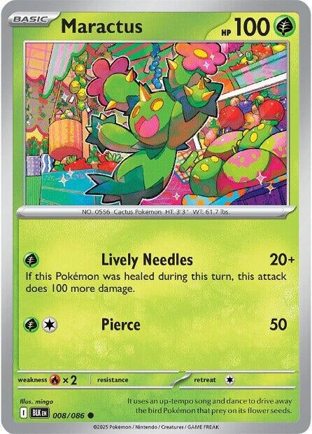Image for Maractus (008/086) (SV: Black Bolt) - Pokemon