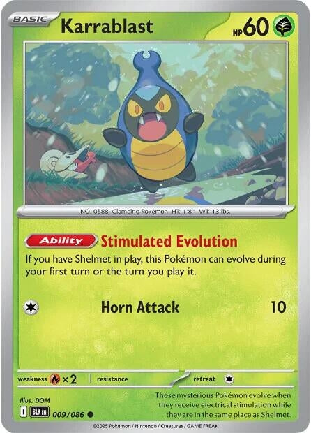Karrablast (009/086) (SV: Black Bolt)