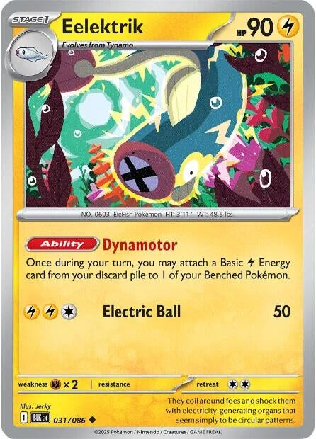 Eelektrik (031/086) (SV: Black Bolt)