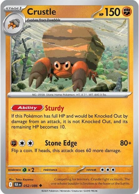 Crustle (052/086) (SV: Black Bolt)