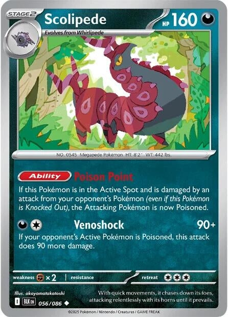 Scolipede (056/086) (SV: Black Bolt)