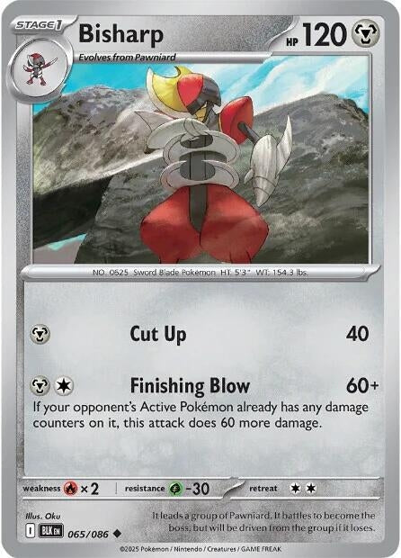 Bisharp (065/086) (SV: Black Bolt)