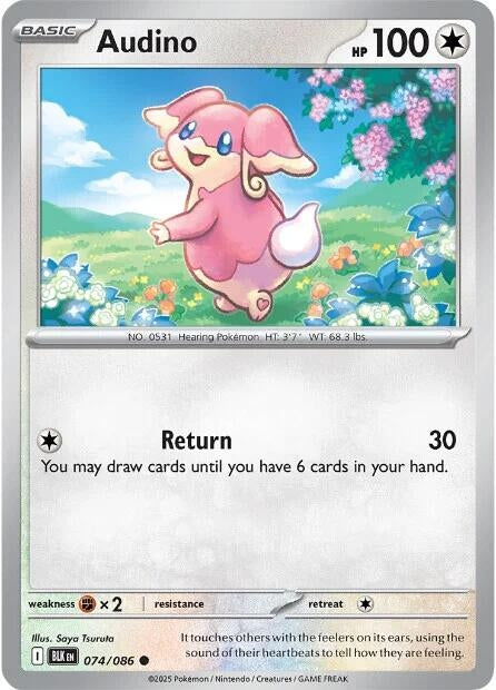 Audino (074/086) (SV: Black Bolt)