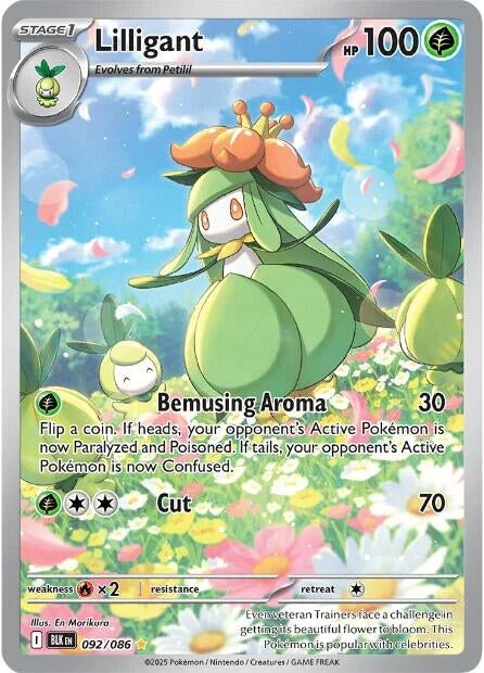 Lilligant (092/086) (SV: Black Bolt)