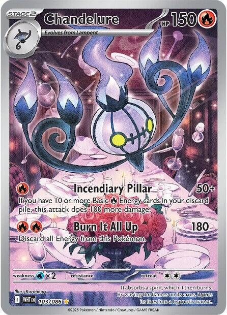 Chandelure (103/086) (SV: White Flare)