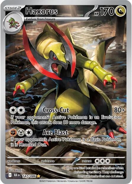 Haxorus (147/086) (SV: Black Bolt)