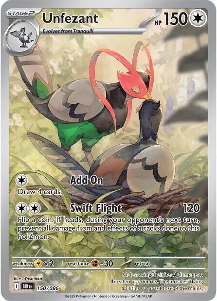 Unfezant (150/086) (SV: Black Bolt)