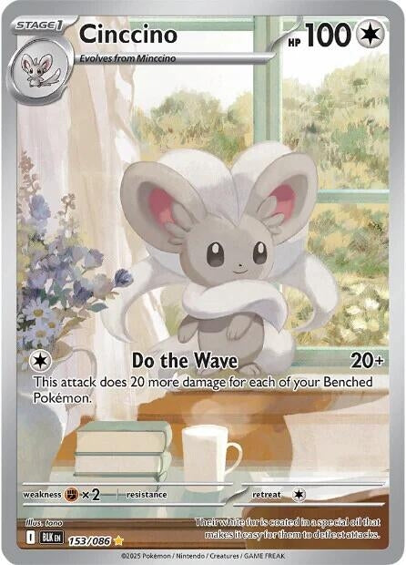 Cinccino (153/086) (SV: Black Bolt)