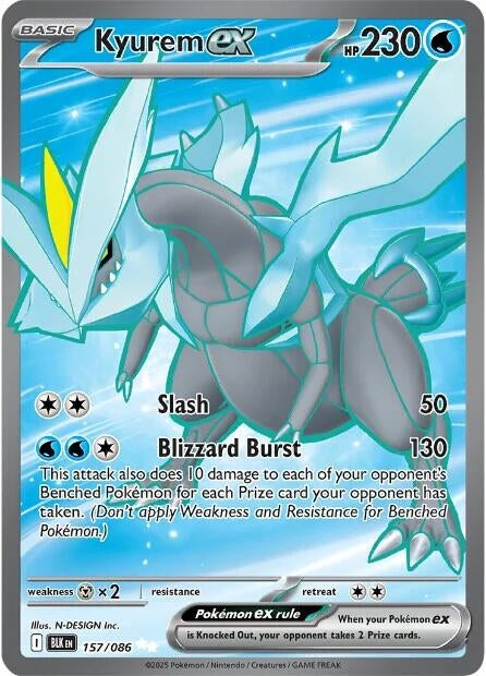Kyurem ex (157/086) (SV: Black Bolt)