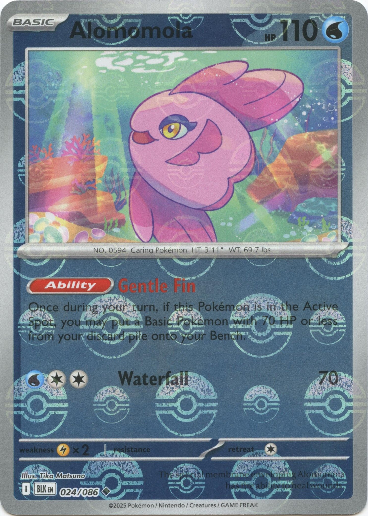 Alomomola (Poke Ball Pattern) (024/086) (SV: Black Bolt)