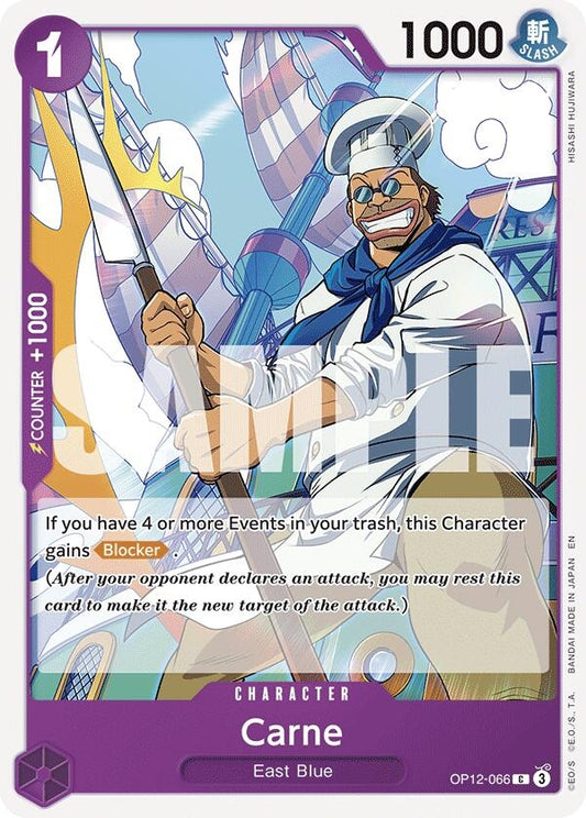Image for Carne (OP12-066) (Legacy of the Master) - One Piece Card Game